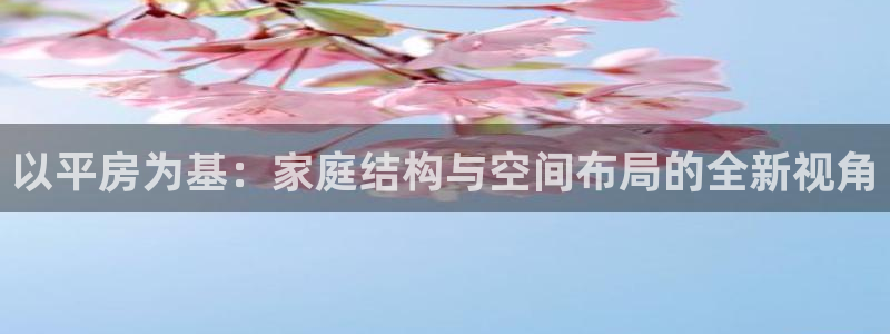 先锋银河娱乐：以平房为基：家庭结构与空间布局的全新视角