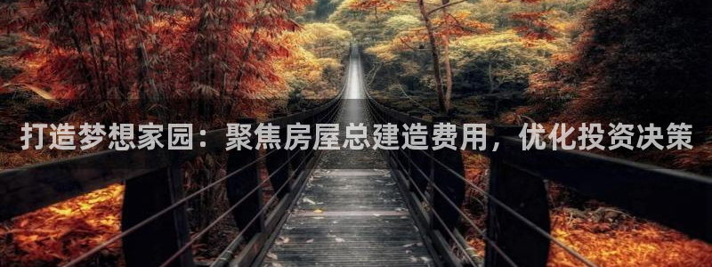 先锋电子旗下先锋娱乐：打造梦想家园：聚焦房屋总建造费用，优化投资决策