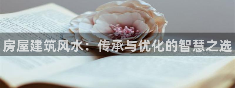 先锋娱乐电子游戏：房屋建筑风水：传承与优化的智慧之选