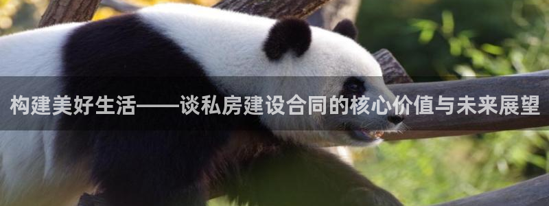 娱乐急先锋李诞甄子丹：构建美好生活——谈私房建设合同的核心价值与未来展望