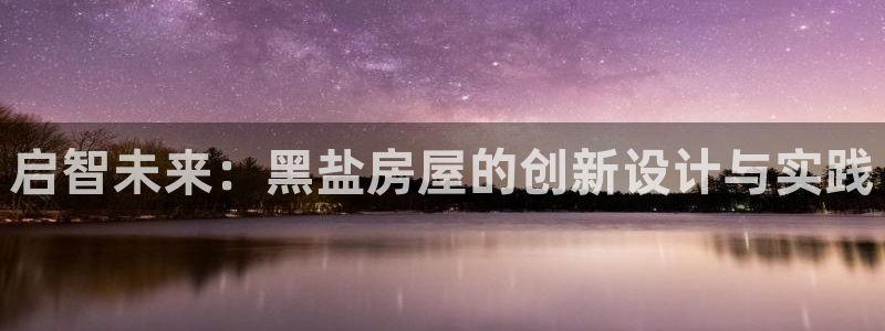先锋互动娱乐：启智未来：黑盐房屋的创新设计与实践
