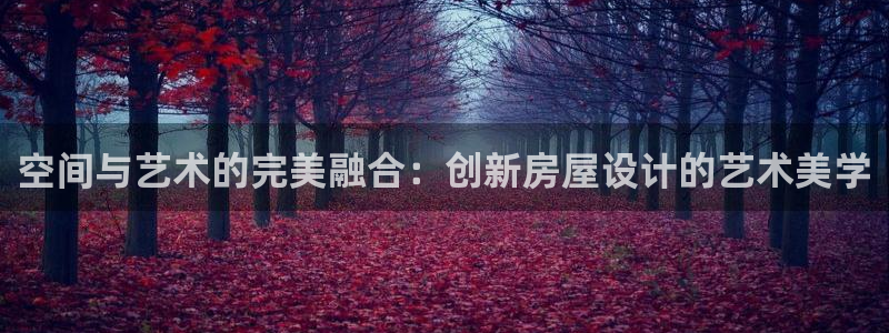 先锋娱乐简介图片：空间与艺术的完美融合：创新房屋设计的艺术美学