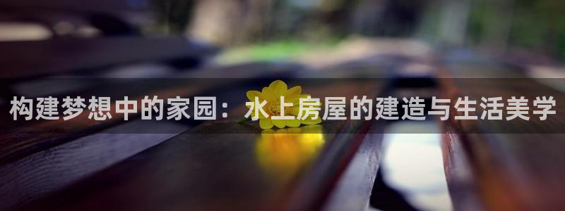 先锋娱乐侠：构建梦想中的家园：水上房屋的建造与生活美学