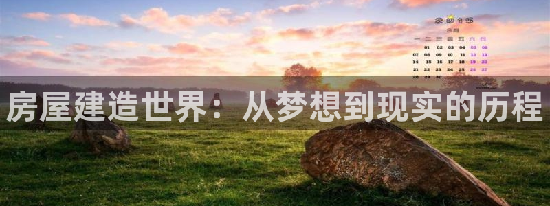 先锋娱乐科技：房屋建造世界：从梦想到现实的历程