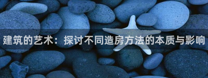 先锋娱乐链接：建筑的艺术：探讨不同造房方法的本质与影响