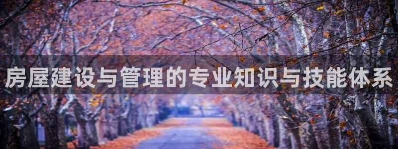 先锋娱乐剪辑：房屋建设与管理的专业知识与技能体系