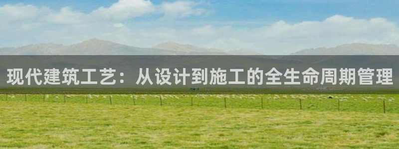 先锋娱乐登录：现代建筑工艺：从设计到施工的全生命周期管理