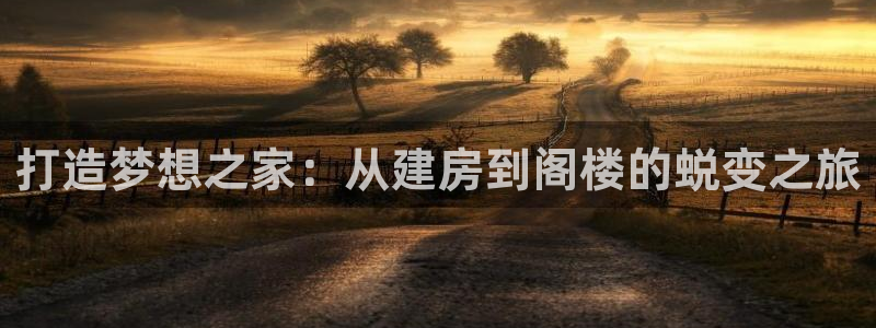 先锋国际娱乐：打造梦想之家：从建房到阁楼的蜕变之旅