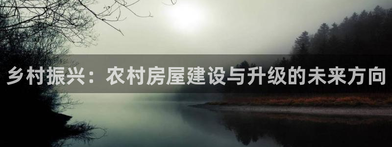 先锋电子旗下先锋娱乐：乡村振兴：农村房屋建设与升级的未来方向