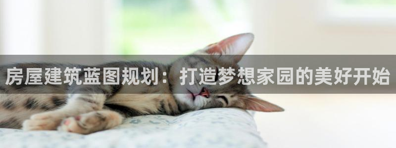 先锋娱乐播报：房屋建筑蓝图规划：打造梦想家园的美好开始